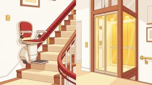 Read more about the article Stairlifts vs. Home Elevators: Which Investment is Right for You?
