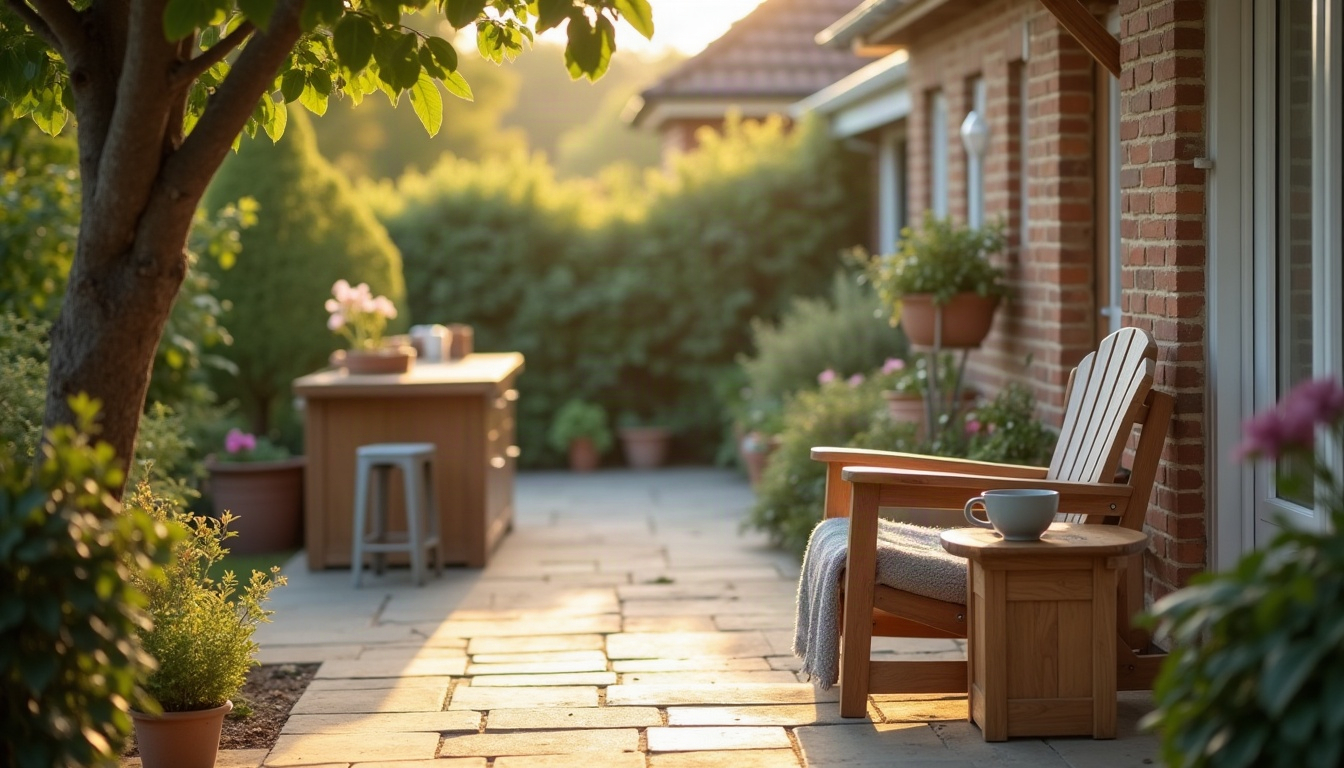 You are currently viewing How to make the patio and cooking area safer for your dad without rebuilding the garden